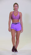 Cajubrasil Lilac Running Shorts